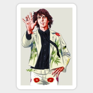 Gram Parsons - An illustration by Paul Cemmick Sticker